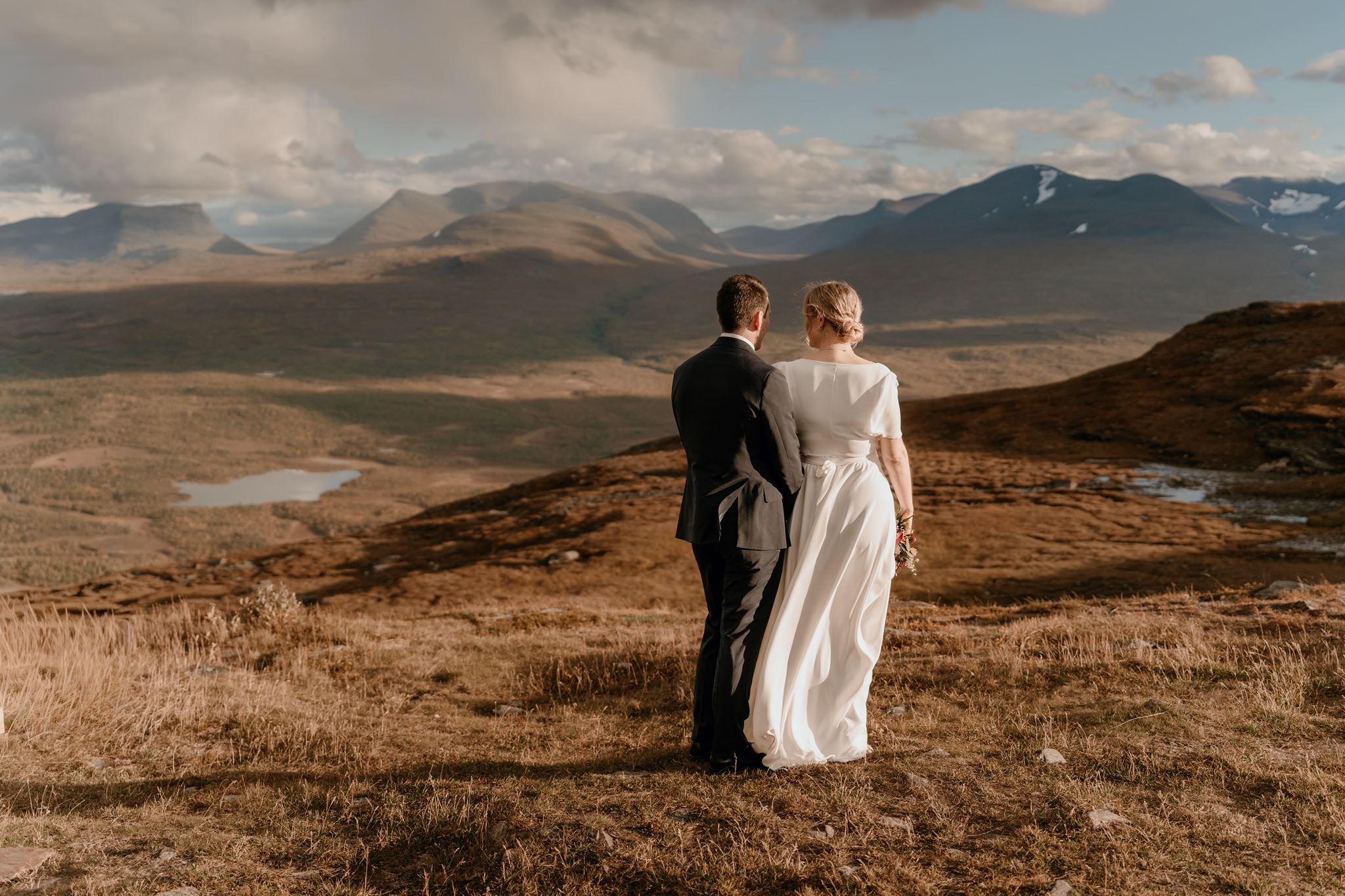 Autumn wedding Abisko Sweden